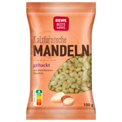 REWE Beste Wahl Kalifornische Mandeln gehackt