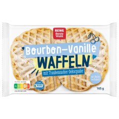 REWE Beste Wahl Bourbon-Vanille Waffeln