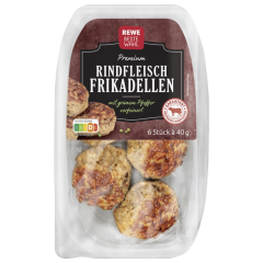 REWE Beste Wahl Premium Rindfleischfrikadellen 6x40g,