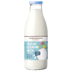 Schrozberger Molkerei Frische fettarme Milch 1,5% Fett