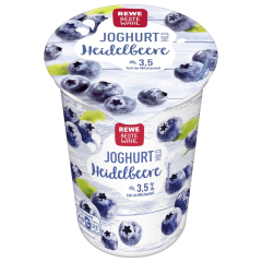 REWE Beste Wahl Joghurt mild Heidelbeere