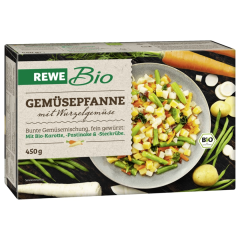 REWE Bio Gemüsepfanne mit Wurzelgemüse