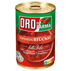 Oro di Parma Stückige Tomaten scharf