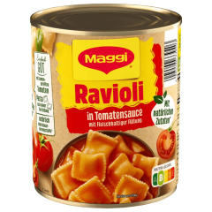 Maggi Ravioli in Tomatensauce