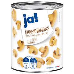 ja! Champignons dritte Wahl geschnitten