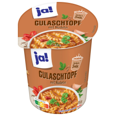 ja! Gulaschtopf mit Nudeln