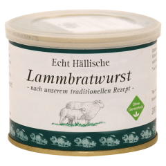 Echt Hällische Lammbratwurst