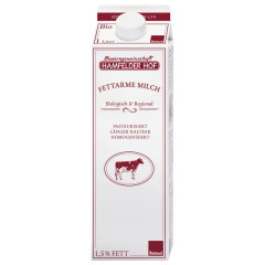 Hamfelder Hof Bio fettarme Milch 1,5%