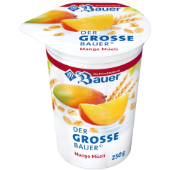 Bauer Müsli-Fruchtjoghurt Mango-Müsli