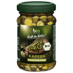 Biozentrale Bio Kapern handverlesen