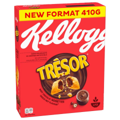 Kellogg's Trésor Choco Nut Cerealien mit Schokofüllung