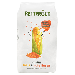 Rettergut Fusilli Mais & Rote Linsen