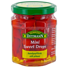 Feinkost Dittmann Mini Pfefferonen Mini Sweet Drops