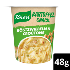 Knorr Kartoffel Snack Röstzwiebel & Croutons