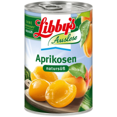 Libby's Aprikosen natursüß in Hälften