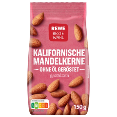 REWE Beste Wahl Kalifornische Mandelkerne geröstet