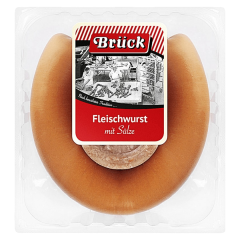 Brück Fleischwurst mit Sülze