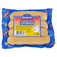 Gmyrek Käse-Chili-Bratwurst