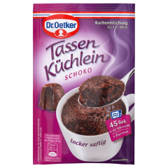 Dr. Oetker Tassenküchlein Schoko Backmischung