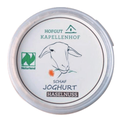 LANDMAKRT Hofgut Kapellenhof Joghurt Haselnuss