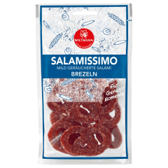 Wiltmann Salamissimo Mild geräucherte Salami Brezeln