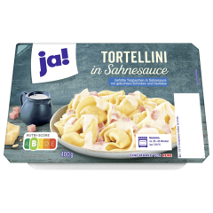 ja! Tortellini in Sahnesauce