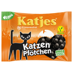 Katjes Lakritz Katzenpfötchen vegan