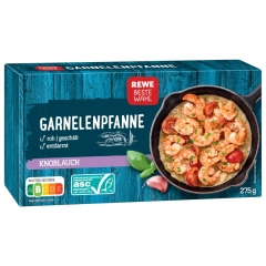 REWE Beste Wahl ASC Garnelenpfanne Knoblauch