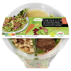 REWE to go Frikadellensalat vegan