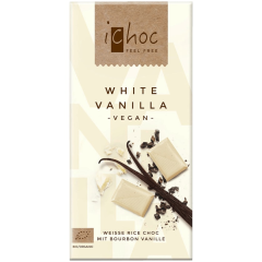 iChoc Bio Schokolade White Vanilla vegan