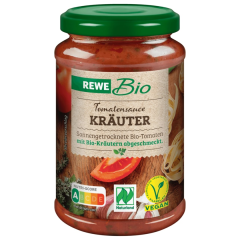 REWE Bio Naturland Tomatensauce Kräuter