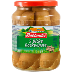 Böklunder Dicke Bockwürste im Schweinedarm 310g,