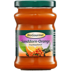 BioGourmet Bio Fruchtaufstrich Sanddorn-Orange