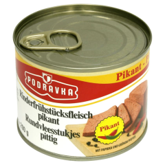 Podravka Rinderfrühstücksfleisch pikant