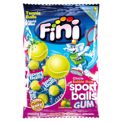 Fini Tennis Ball Lemon & Lime Kaugummi