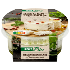 REWE Bio Ziegenfrischkäse mit rosa Pfeffer