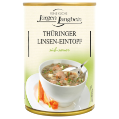 Jürgen Langbein Thüringer Linsen-Eintopf