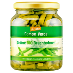 Campo Verde Demeter grüne Bio Brechbohnen