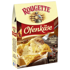 Rougette Ofenkäse Sorte der Saison Bunter Pfeffermix