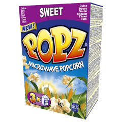 Popz Mikrowellen Popcorn Sweet