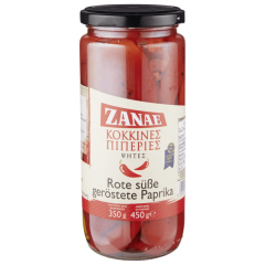 Zanae Rote süße geröstete Paprika