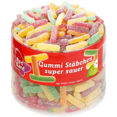 Red Band Weingummi Gummi-Stäbchen super sauer