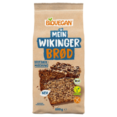 Biovegan Backmischung Wikinger Brot glutenfrei