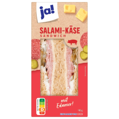 ja! Salami-Käse Sandwich