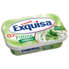 Exquisa Frischkäse Fitline 0,2% Kräuter