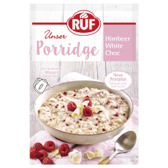 Ruf Porridge Himbeer White Choc