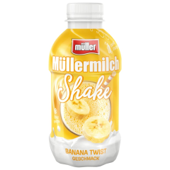 Müller Müllermilch Shake Banana Twist Geschmack