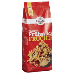 Bauckhof Bio Knusper Frühstück Früchte