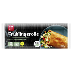 Frühlingsrolle mit Gemüsefüllung