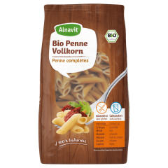 Alnavit Bio Penne Vollkorn glutenfrei